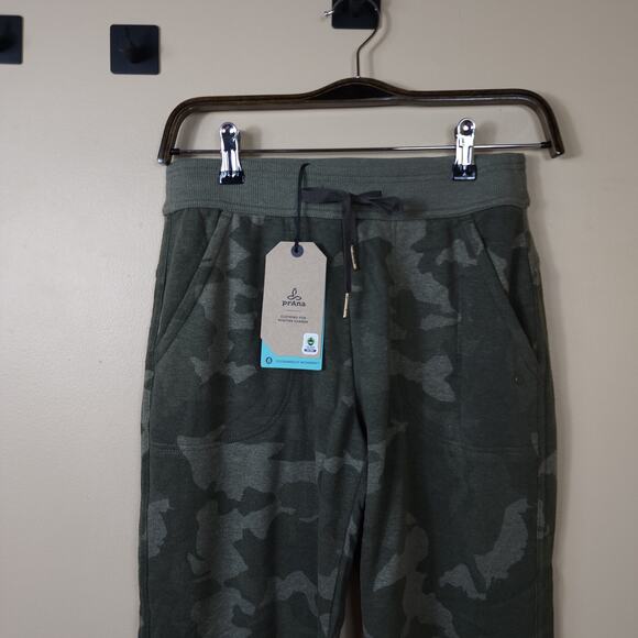 prAna Cozy Up Ankle Pant in Sage Camo Size XS - Picture 2 of 10
